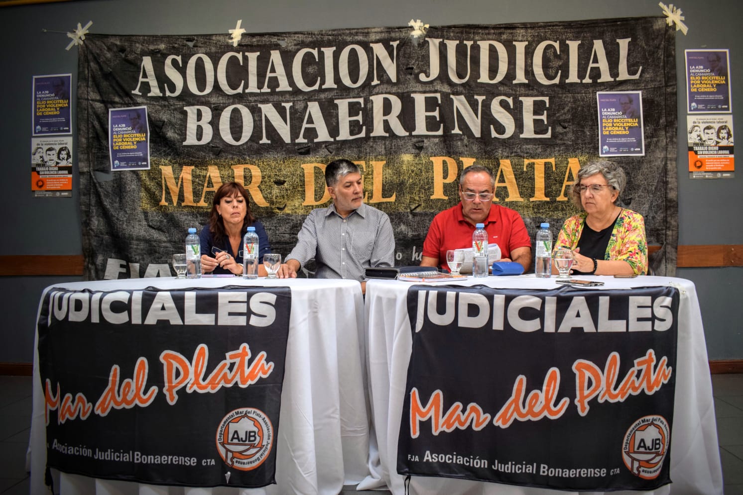 Conferencia de Prensa: Denuncia al camarista Riccitelli
