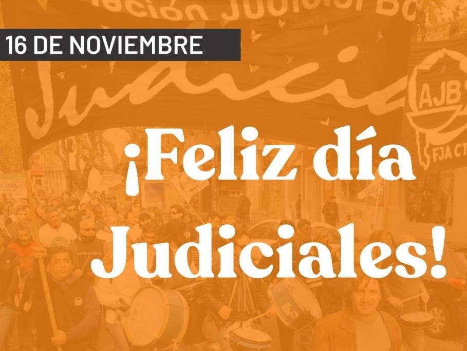 Día del Trabajador y la Trabajadora Judicial 